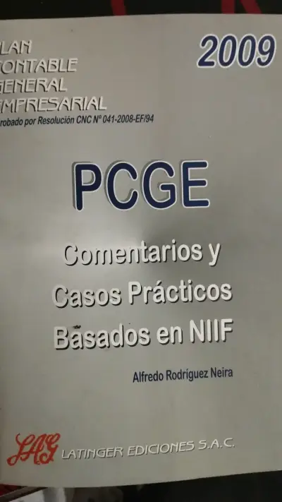 Libro PCGE Comentarios y Casos Prácticos 2009 - miniatura 1