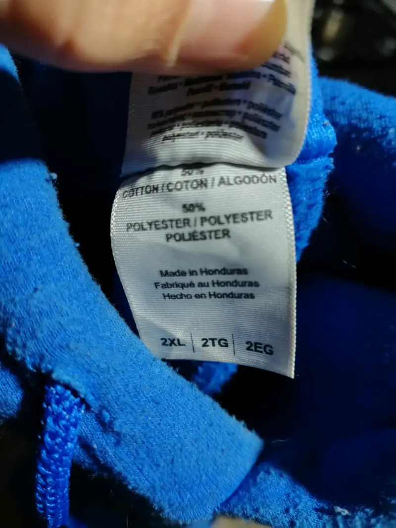 Polerón azul deadpool 2xl - 3