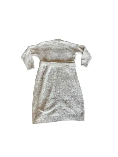 Chaleco largo talla S largo H & M blanco invierno - miniatura 2