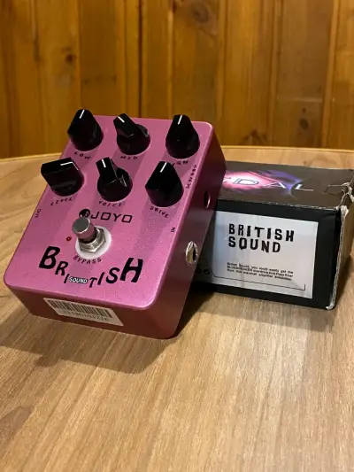Pedal Joyo British Sound como nuevo y con caja - miniatura 1