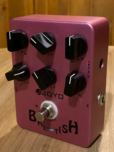 Pedal Joyo British Sound como nuevo y con caja - miniatura 2
