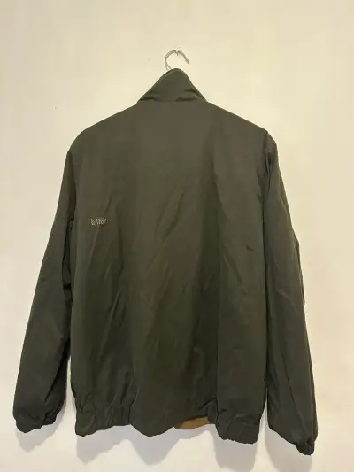 Chaqueta reversible verde y marrón con cierre - miniatura 2