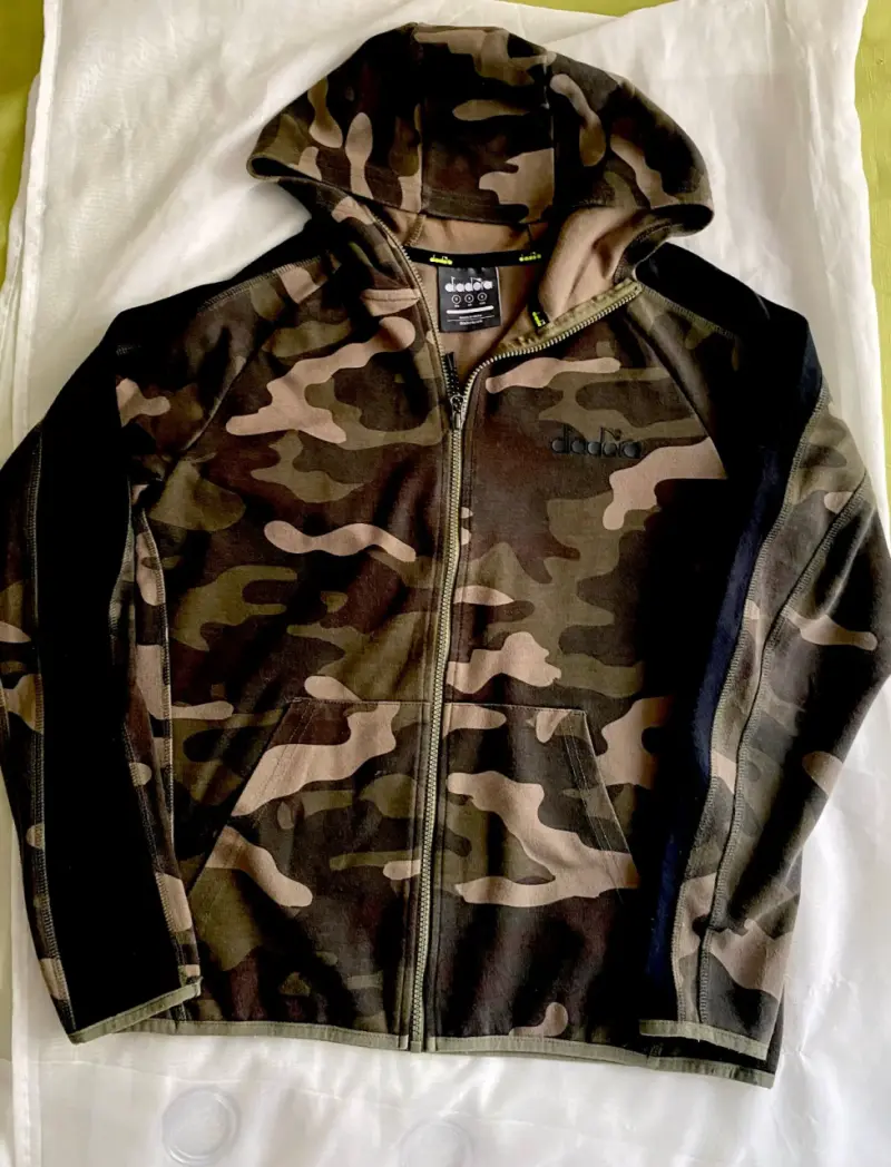 Polerón camuflado con capucha DoDo - 1