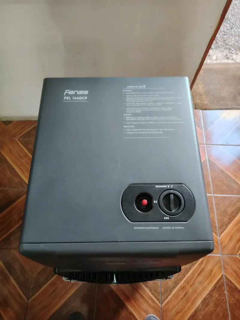 Estufa a gas Fensa con control de potencia - 3