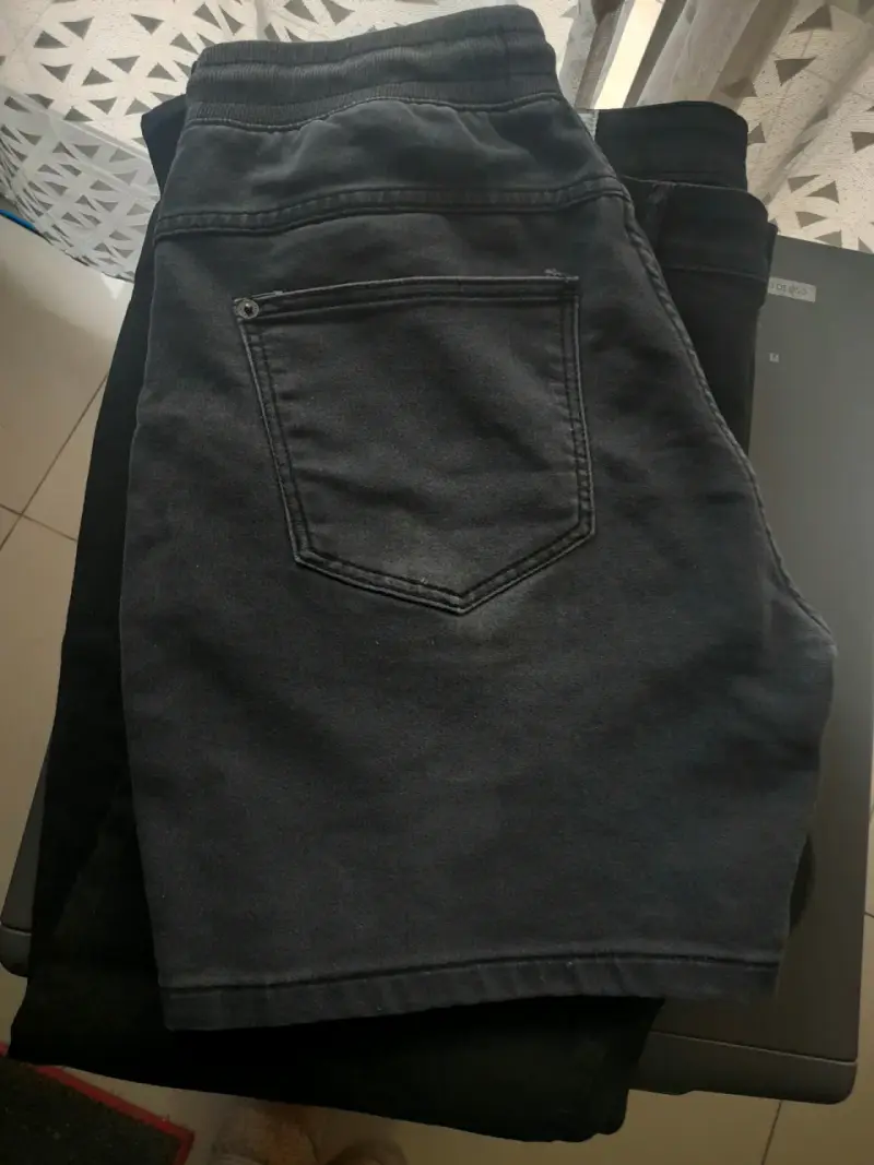 Pantalones jogger negros para hombre - 2
