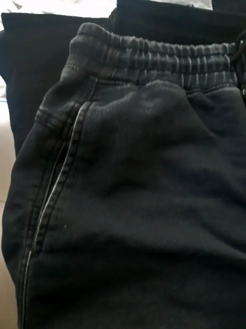 Pantalones jogger negros para hombre - 3