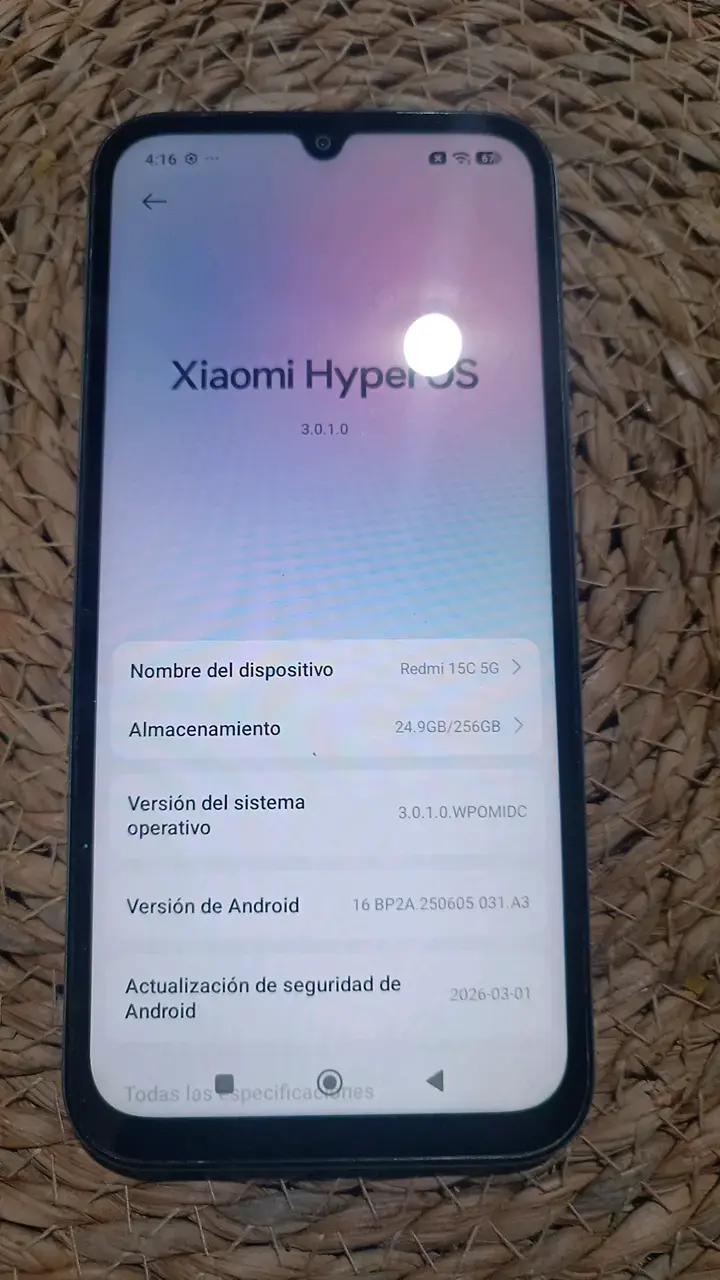 Smartphone Xiaomi Redmi 15C 5G 256GB - 1