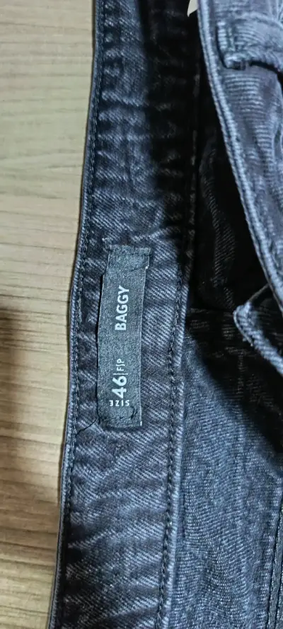 Jeans baggy azul talla 46 - miniatura 1