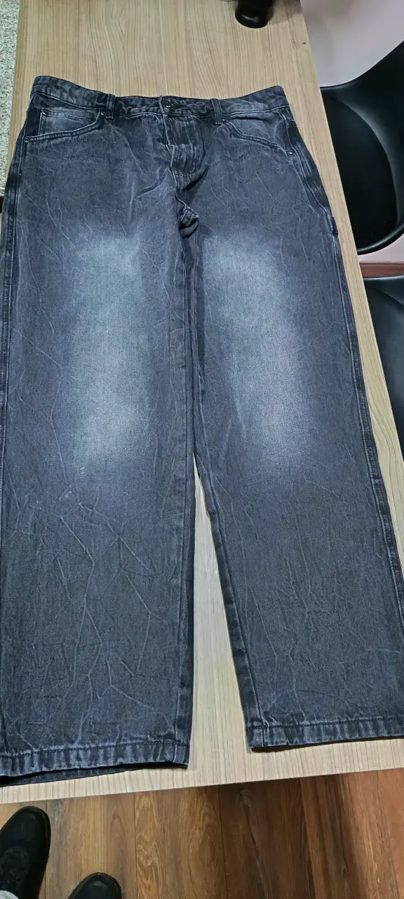 Jeans baggy azul talla 46 - 4