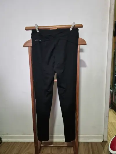 Leggings deportivos negros Reebok para mujer - miniatura 1
