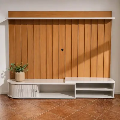 Centro de Entretenimiento Moderno con Puerta Corredera - miniatura 1