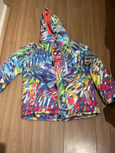 Chaqueta de esquí Montagne colorida para niño - miniatura 1