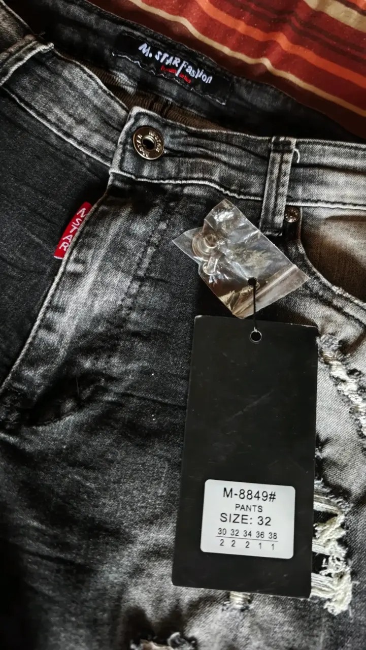 Jeans desgastados M. Star Fashion para hombre - 4