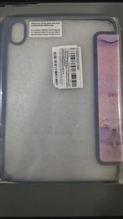 Funda para iPad Mini 6/7 diseño mármol - miniatura 2