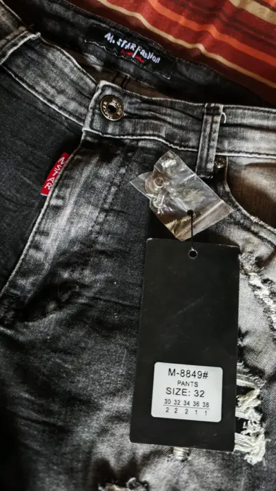 Jeans desgastados M. Star Fashion para hombre - miniatura 4