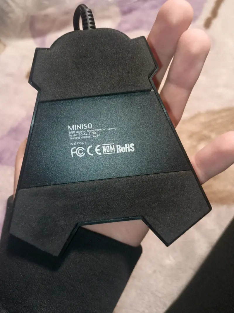 Micrófono RGB para gaming Miniso - 3