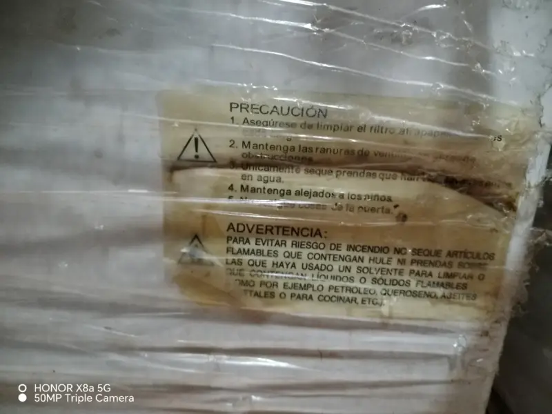 Secadora de Ropa Mabe 8 kg en Buen Estado - 4