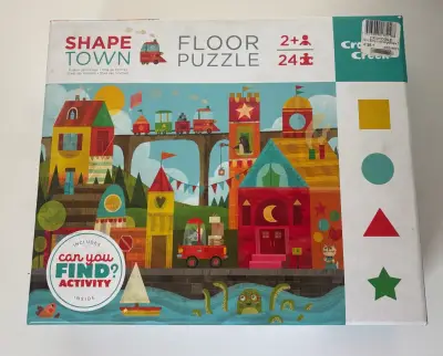 Rompecabezas de piso Shape Town 24 piezas - miniatura 1