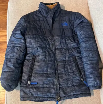 Chaqueta acolchada The North Face azul para NIÑO - miniatura 1