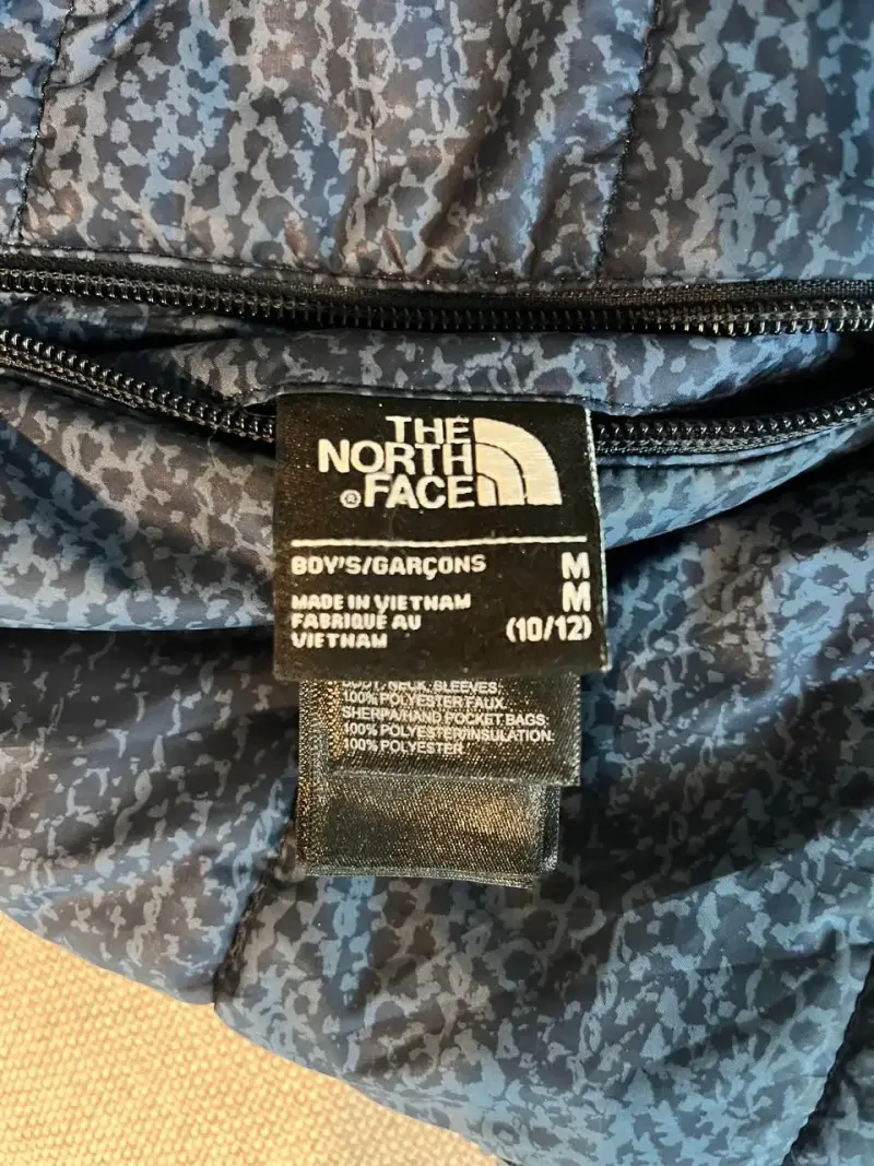Chaqueta acolchada The North Face azul para NIÑO - 4