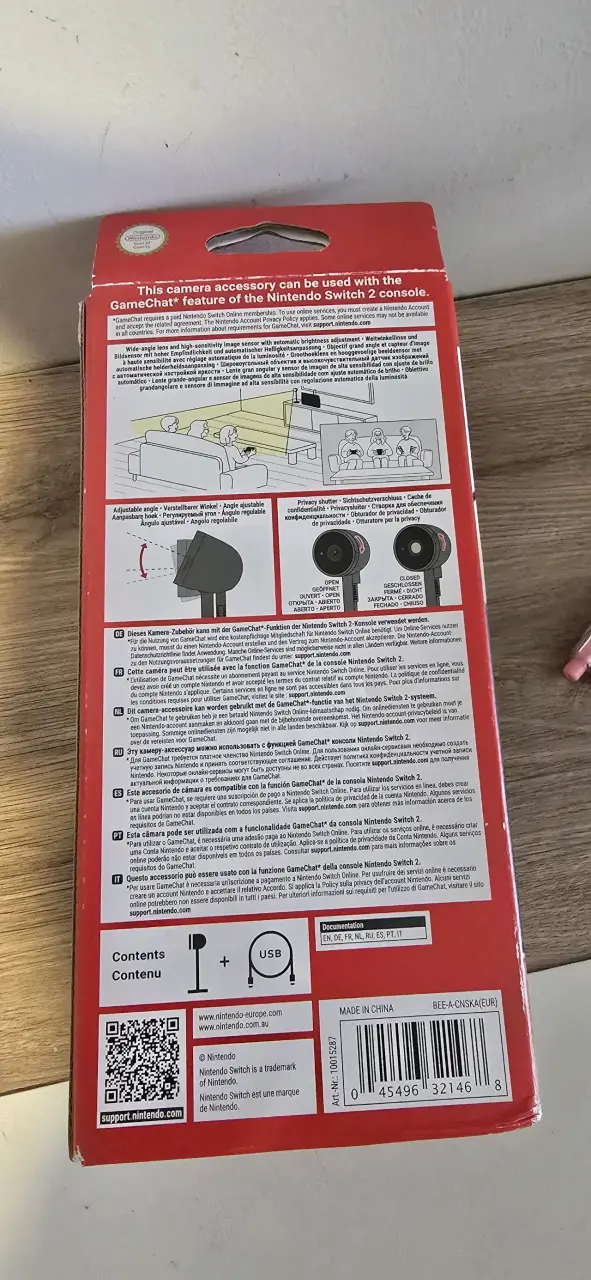 Cámara para Nintendo Switch 2 Nueva - 3