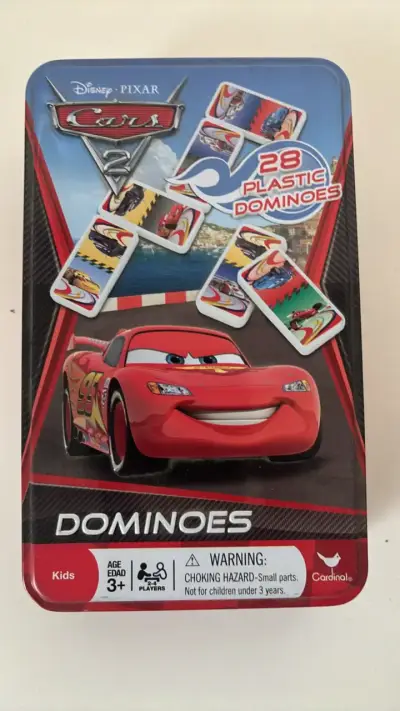 Dominó Cars 2 de Disney Pixar para niños - miniatura 1