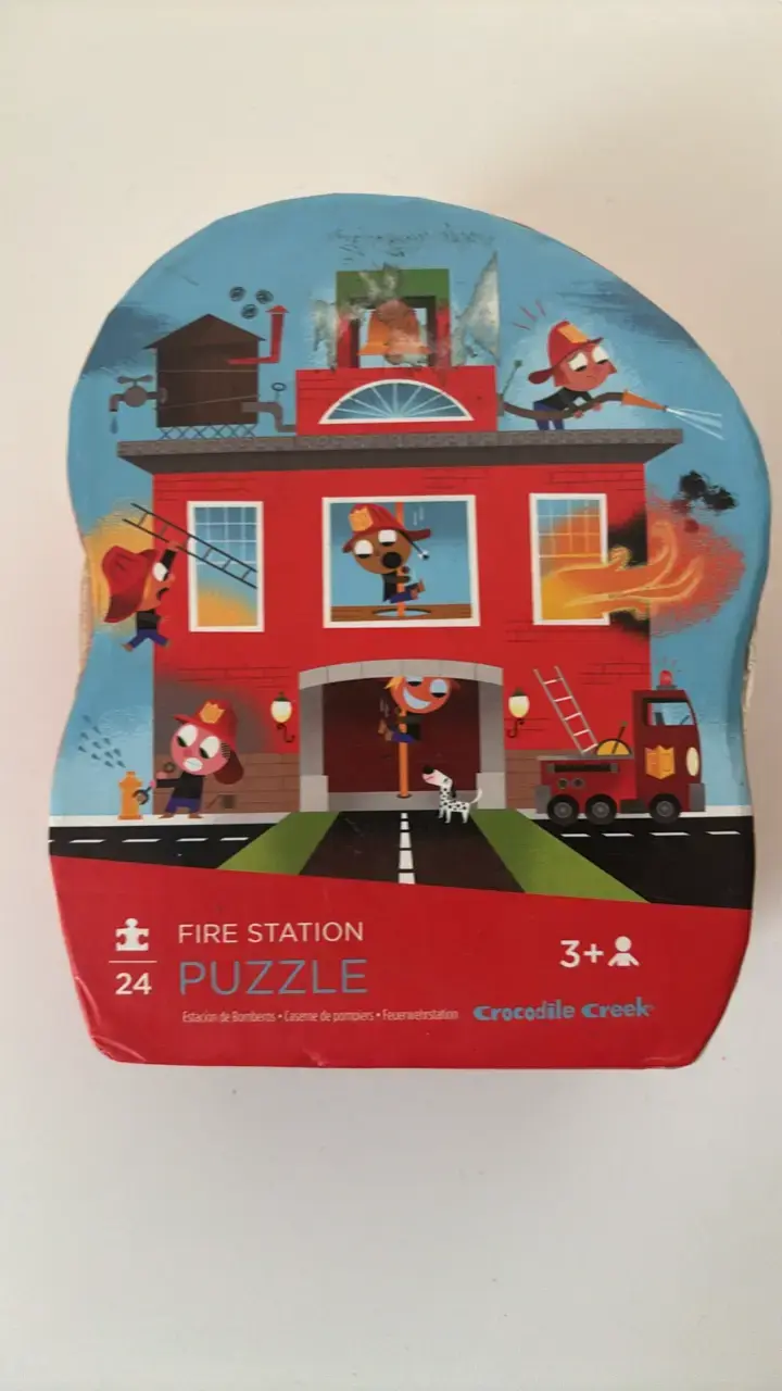 Puzzle Estación de Bomberos Crocodile Creek 24 piezas - 1