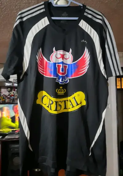 Camiseta Adidas Universidad de Chile Negra - miniatura 1