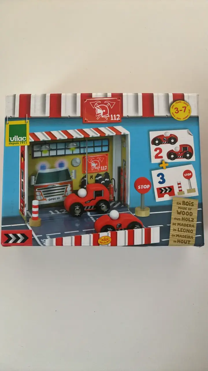 Juguetes de Madera Estación de Bomberos Vila - 4