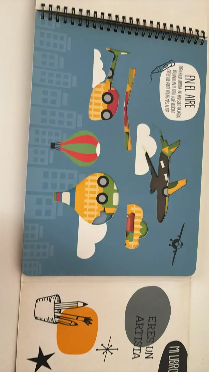 Libro de estarcido para niños con vehículos - 4