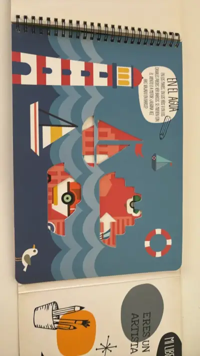 Libro de estarcido para niños con vehículos - miniatura 5