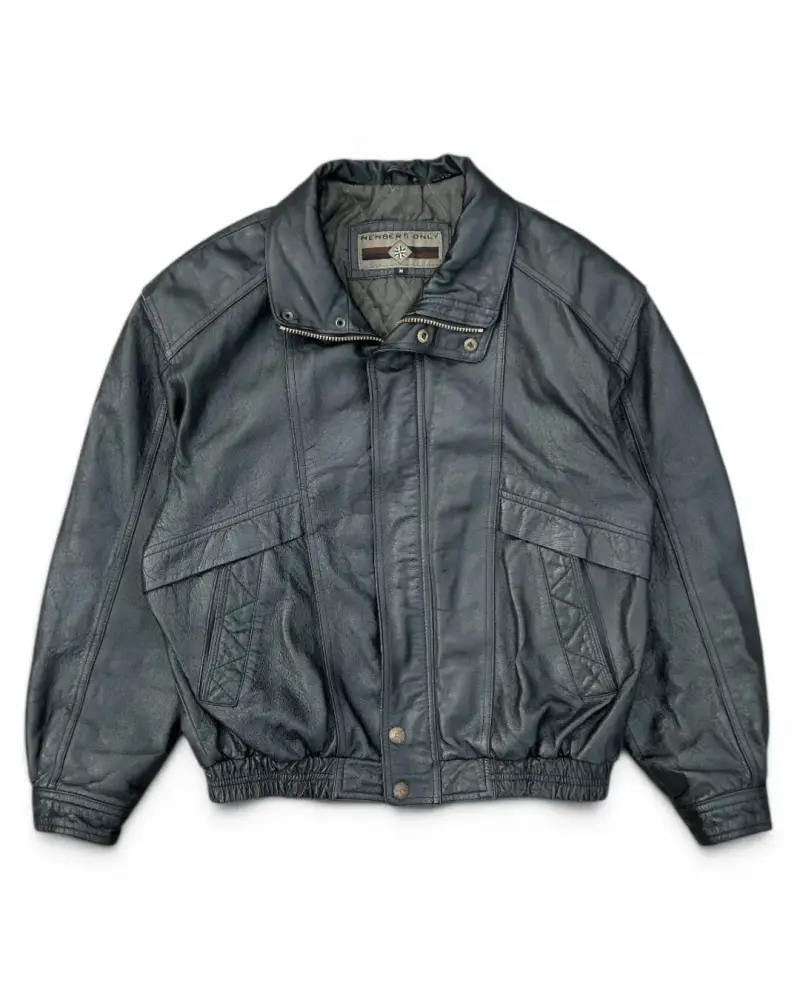 Chaqueta De Cuero Members Only