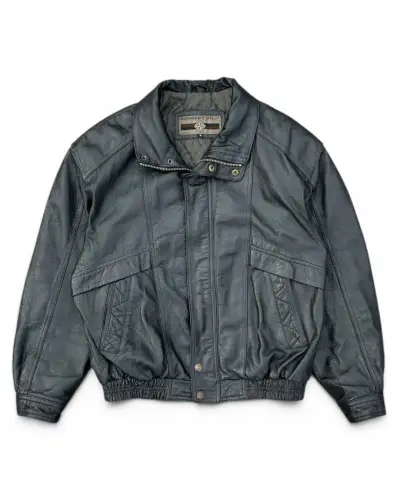 Chaqueta De Cuero Members Only - miniatura 1