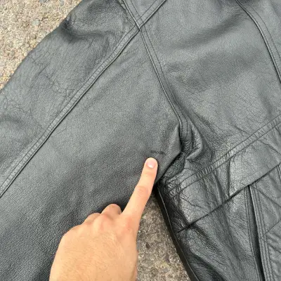 Chaqueta De Cuero Members Only - miniatura 6
