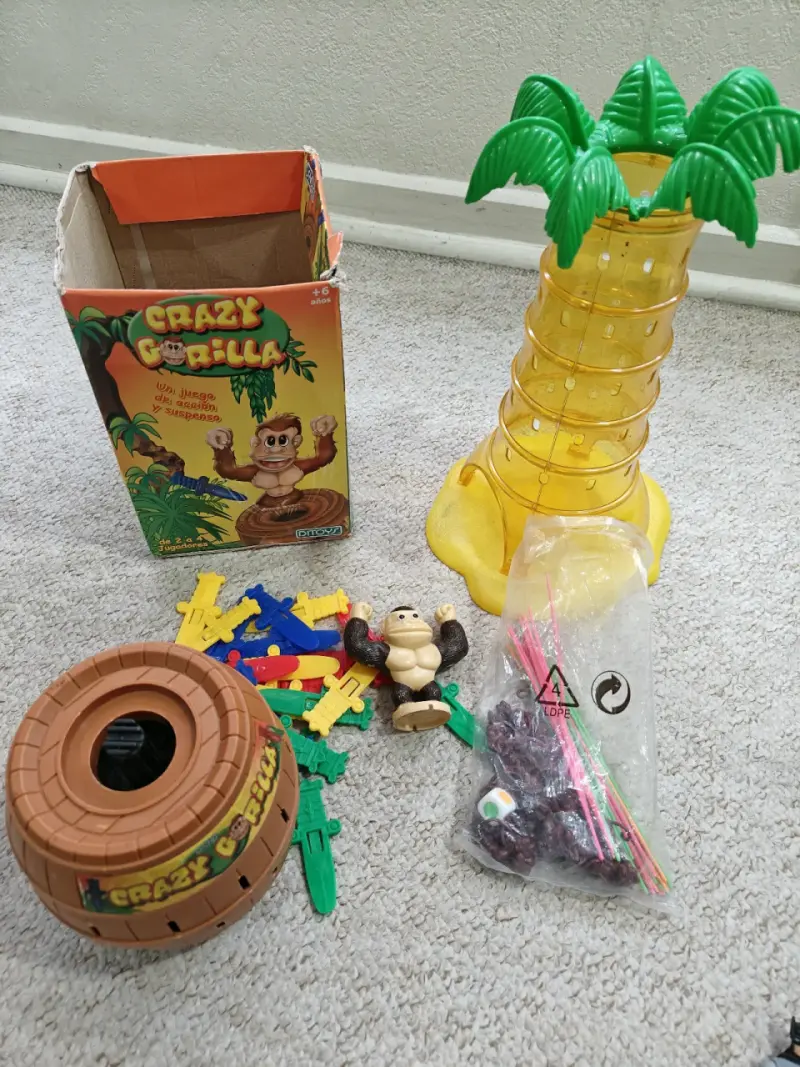 Juego de mesa Crazy Gorilla para niños