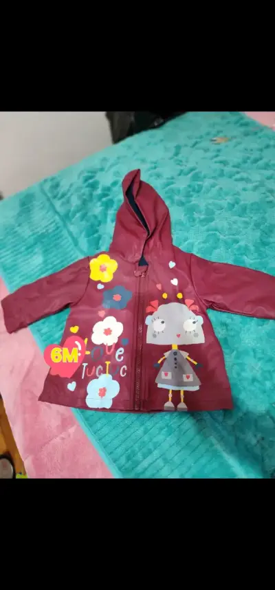 Conjunto de chaquetas impermeables para bebé 6M - miniatura 1