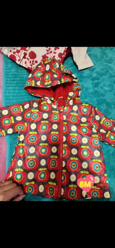 Conjunto de chaquetas impermeables para bebé 6M - miniatura 3