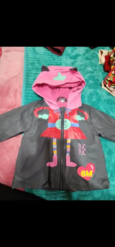Conjunto de chaquetas impermeables para bebé 6M - miniatura 5