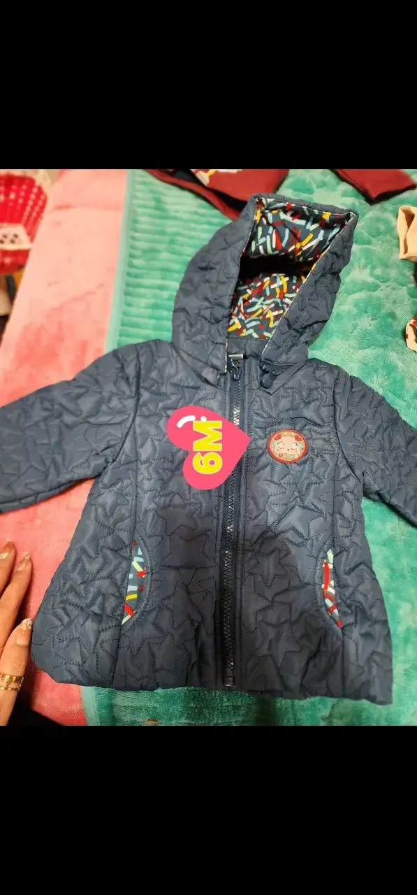 Conjunto de chaquetas impermeables para bebé 6M - 6