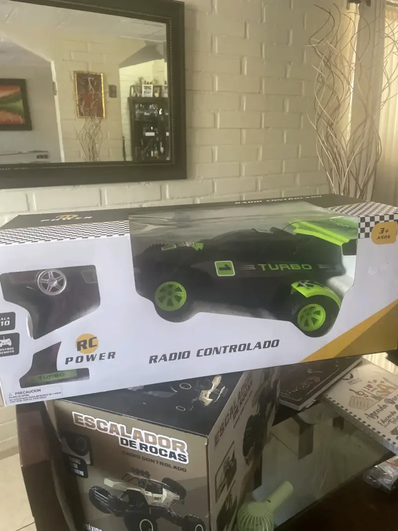 Auto a Control Remoto RC Power Turbo Verde - 1