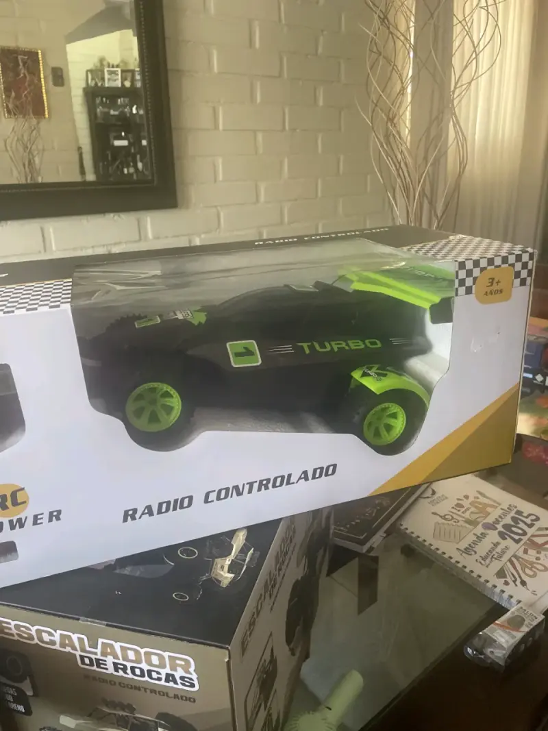 Auto a Control Remoto RC Power Turbo Verde - 2