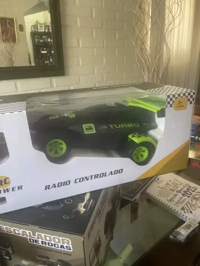 Auto a Control Remoto RC Power Turbo Verde - miniatura 2