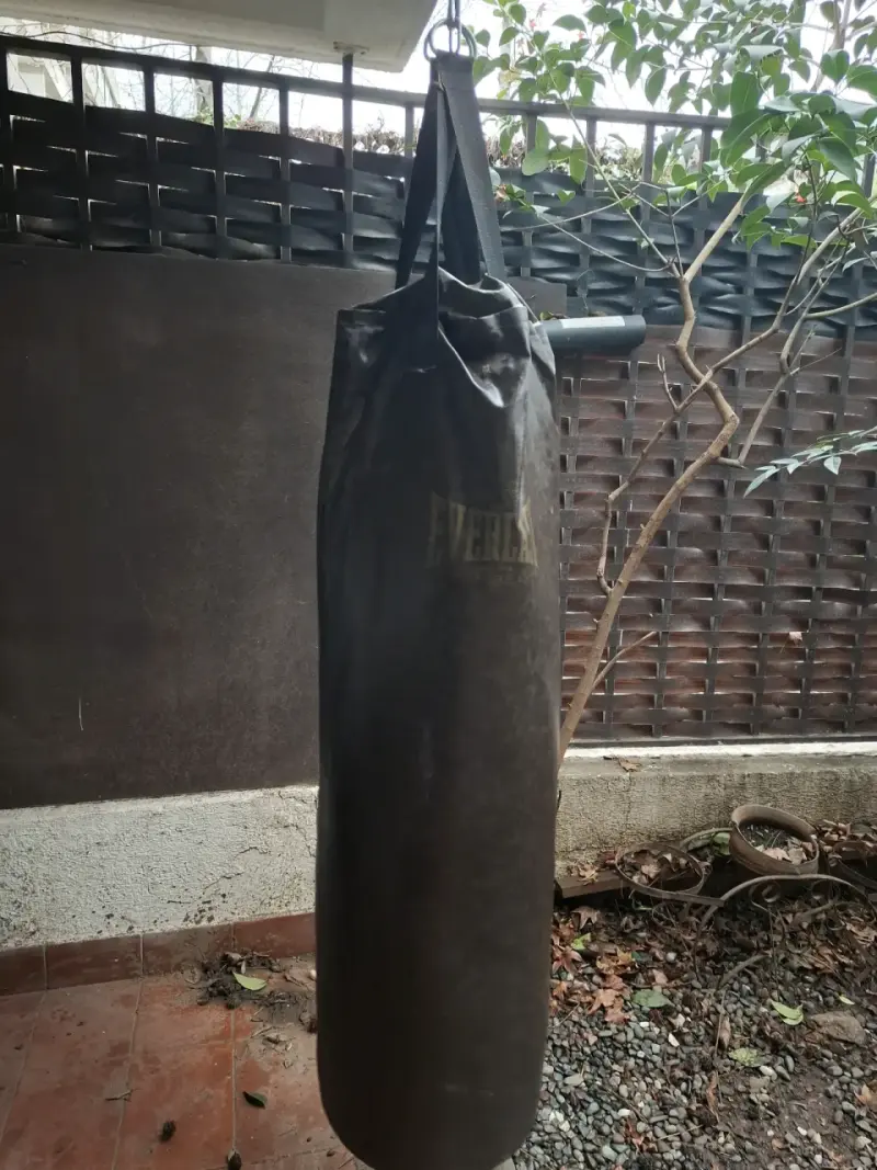 Saco de Boxeo Everlast Marrón Vintage 100cm - 2