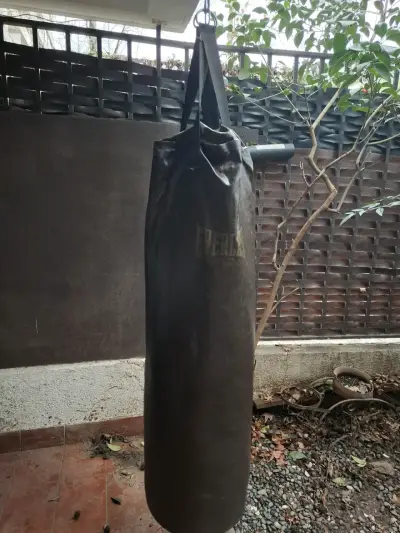 Saco de Boxeo Everlast Marrón Vintage 100cm - miniatura 2
