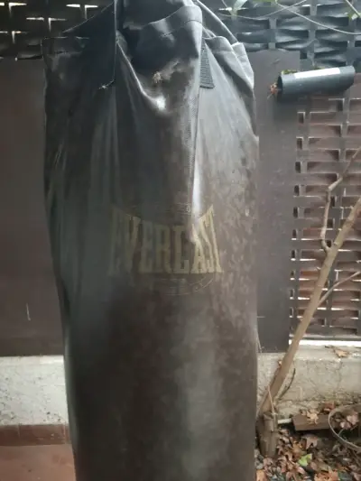 Saco de Boxeo Everlast Marrón Vintage 100cm - miniatura 3