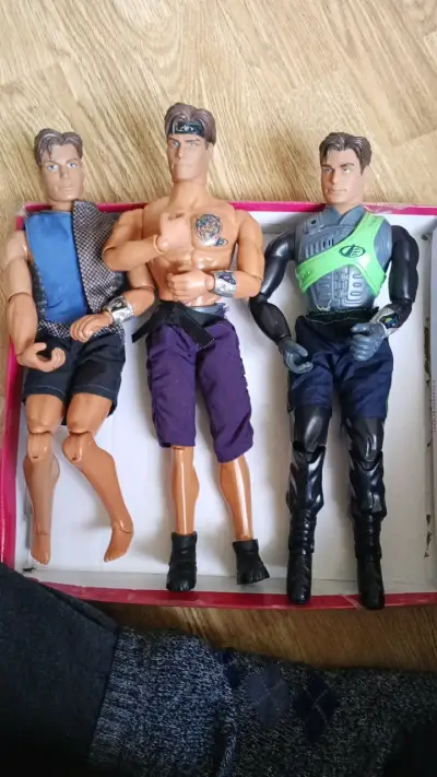 Set de 3 figuras de acción articuladas Max Steel - miniatura 1