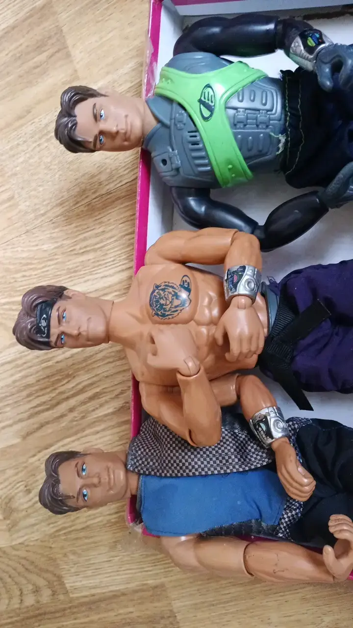 Set de 3 figuras de acción articuladas Max Steel - 2