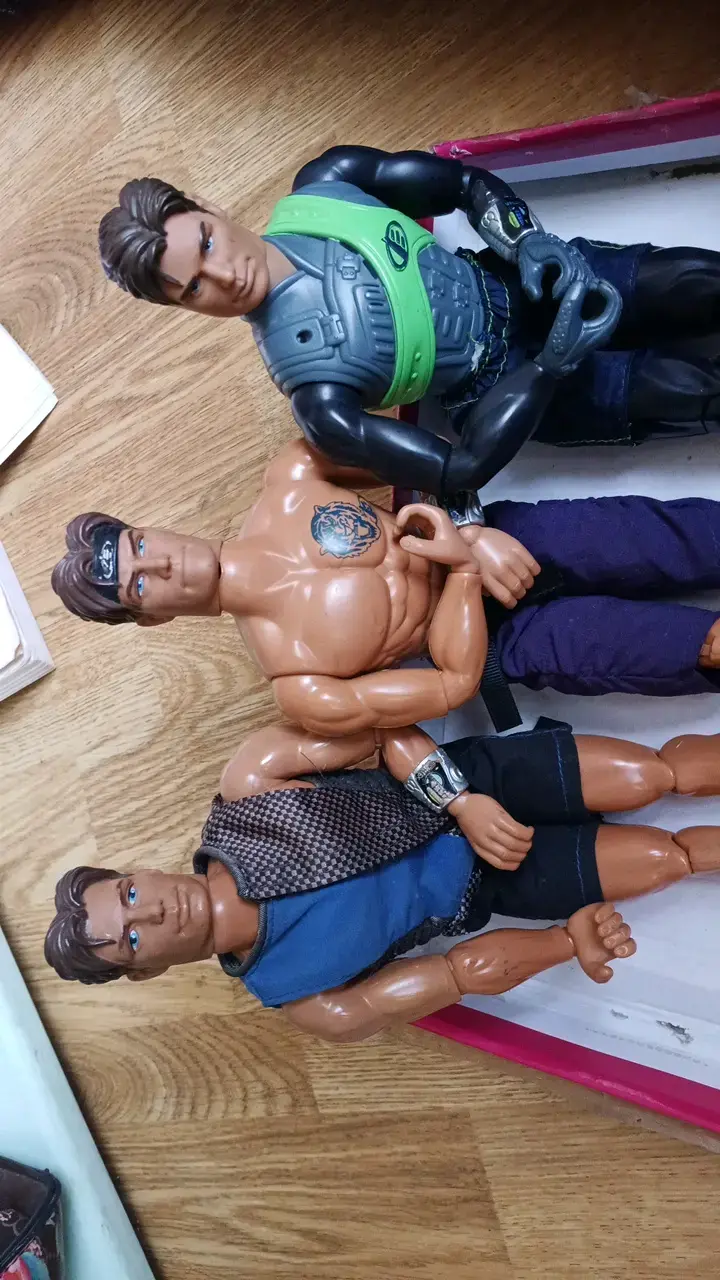 Set de 3 figuras de acción articuladas Max Steel - 6