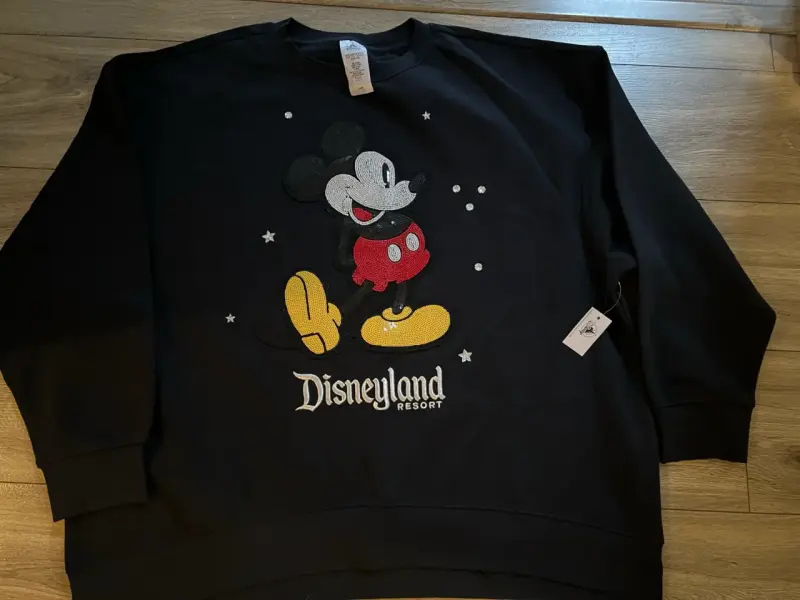 Polerón Disney Original  Mickey Mouse Negro - 6