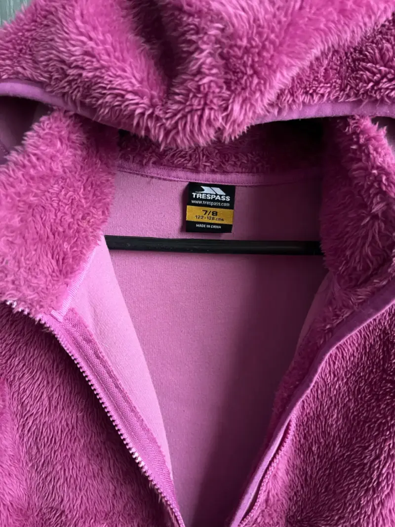 Chaqueta de polar rosa para niña Trespass - 2